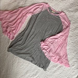 THREE BIRD NEST baseball tee